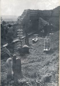 A szimpozion kerti helyszíne, Siklós, 1976–77