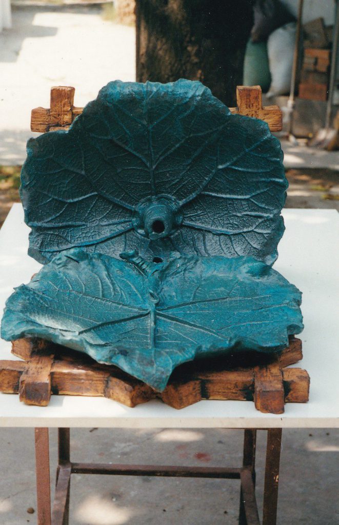 A mázas falikút égetés után, 2002