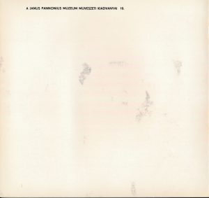 III. Kerámia Symposion, Siklós, 1971, katalógus, címlap
