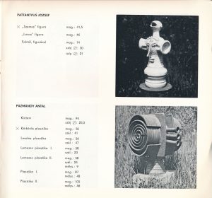 Kerámia Symposion, Siklós, 1972, katalógus, 3. lap