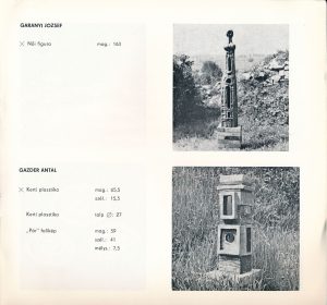 Kerámia Symposion, Siklós, 1972, katalógus, 5. lap