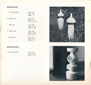 Kerámia Symposion, Siklós, 1972, katalógus, 11. lap