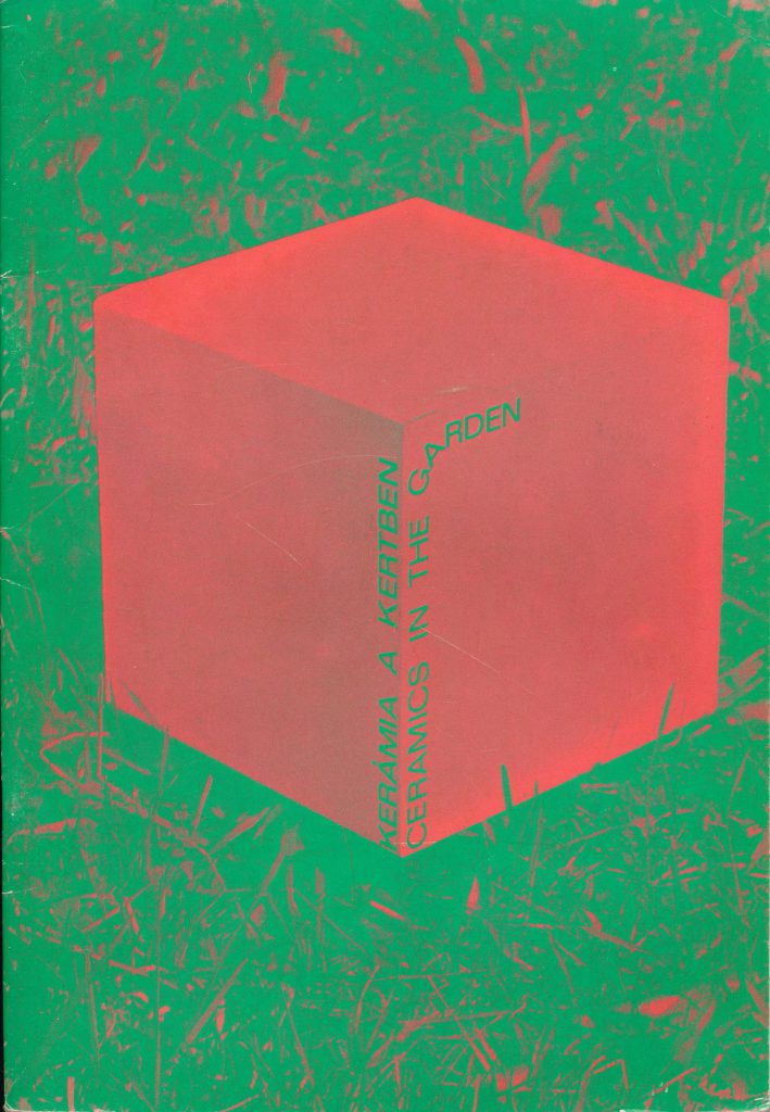 Kerámia a kertben I–II., Siklós, 1976–77, katalógus, címlap