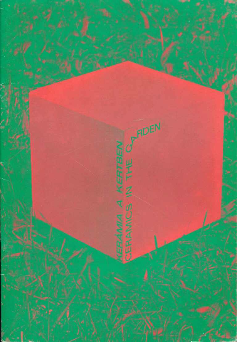 Kerámia a kertben I–II., Siklós, 1976–77, katalógus, címlap