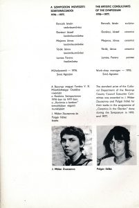 Kerámia a kertben I–II., Siklós, 1976–77, katalógus, 8. lap