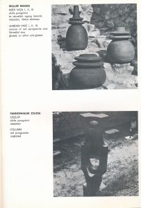 Kerámia a kertben I–II., Siklós, 1976–77, katalógus, 14. lap