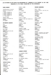 Kerámia a kertben I–II., Siklós, 1976–77, katalógus, 35. lap